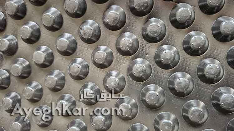 دیمپل شیت برای بهبود زهکشی سازههای فلزی و معماری مدرن 2 دیمپل شیت تهران