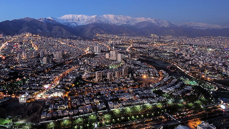 تهران، شهری در مقیاس جهانی است.